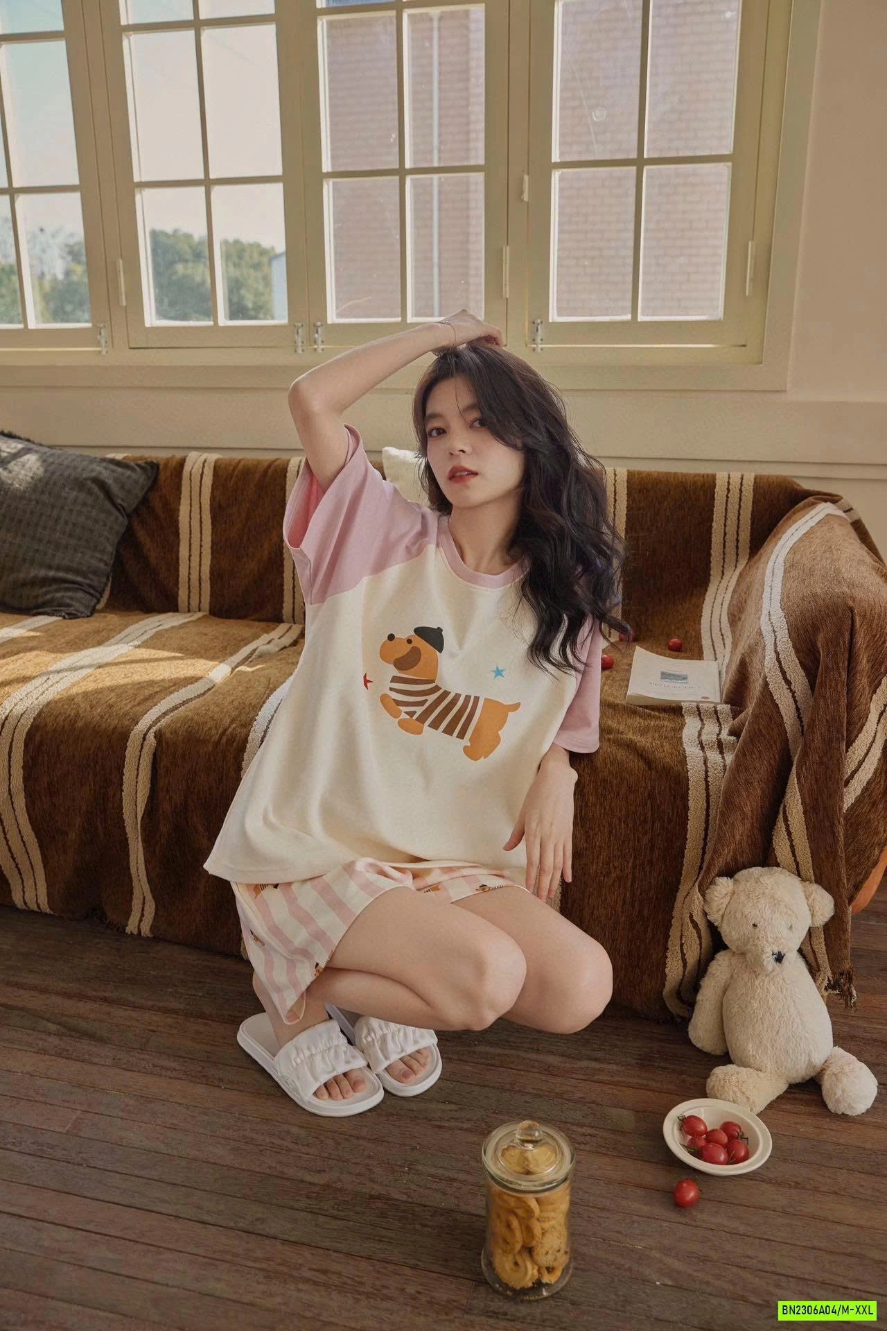 BỘ MẶC NHÀ KUTE KÈM BRA