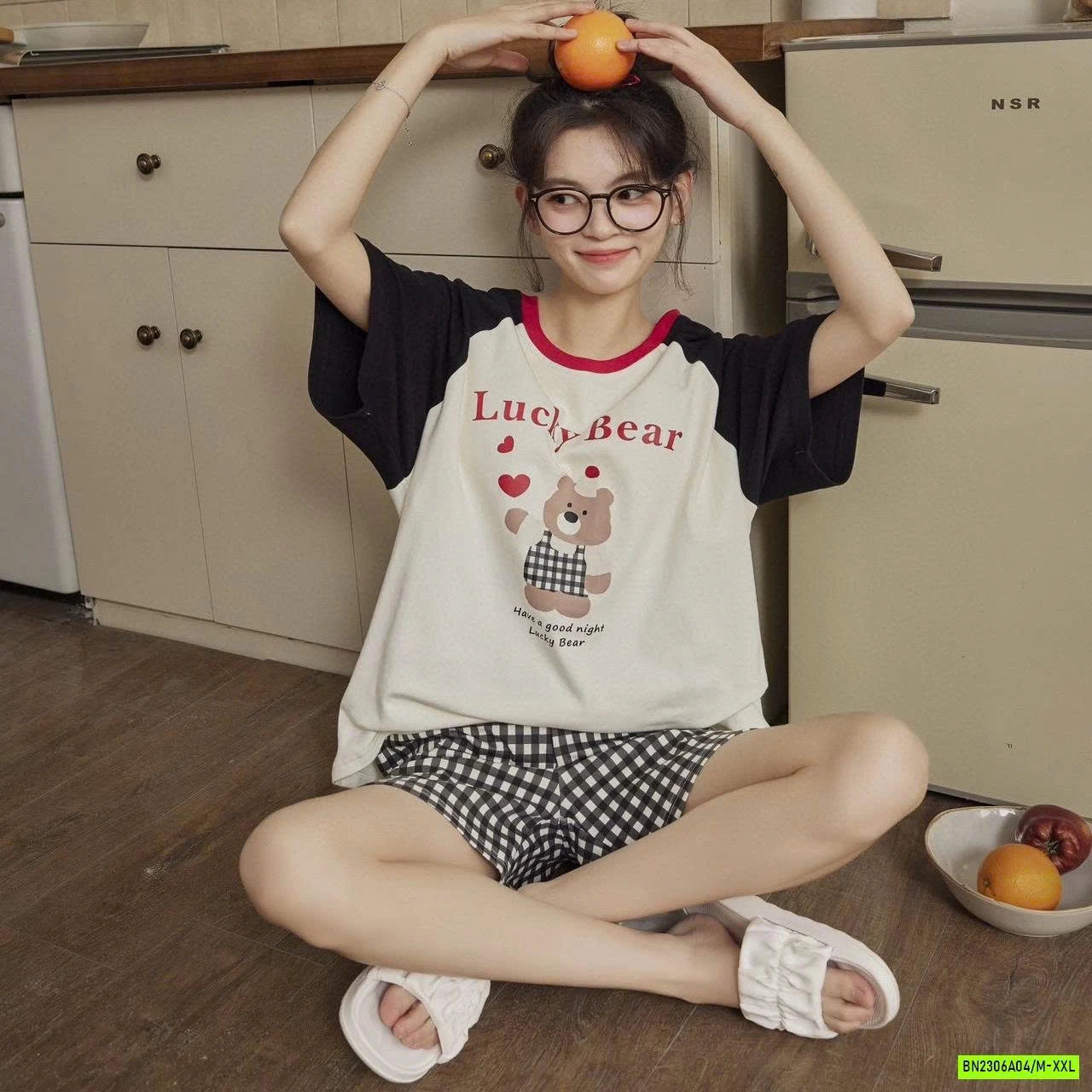 BỘ MẶC NHÀ KUTE KÈM BRA