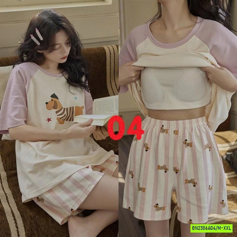 BỘ MẶC NHÀ KUTE KÈM BRA