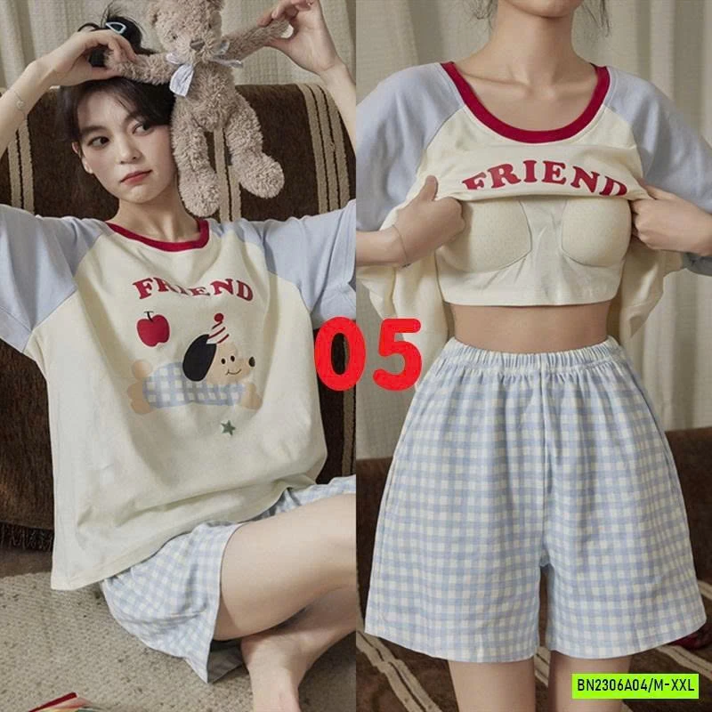 BỘ MẶC NHÀ KUTE KÈM BRA