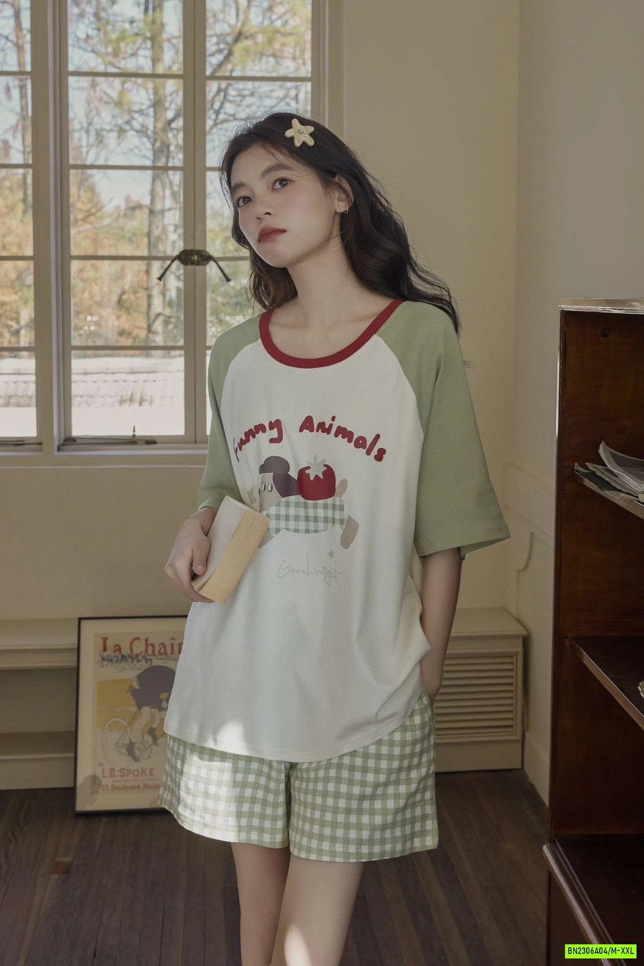 BỘ MẶC NHÀ KUTE KÈM BRA