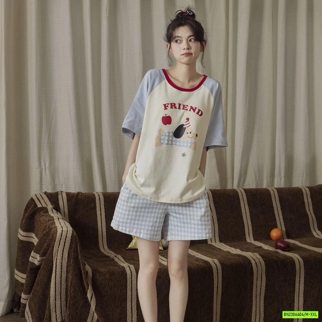 BỘ MẶC NHÀ KUTE KÈM BRA