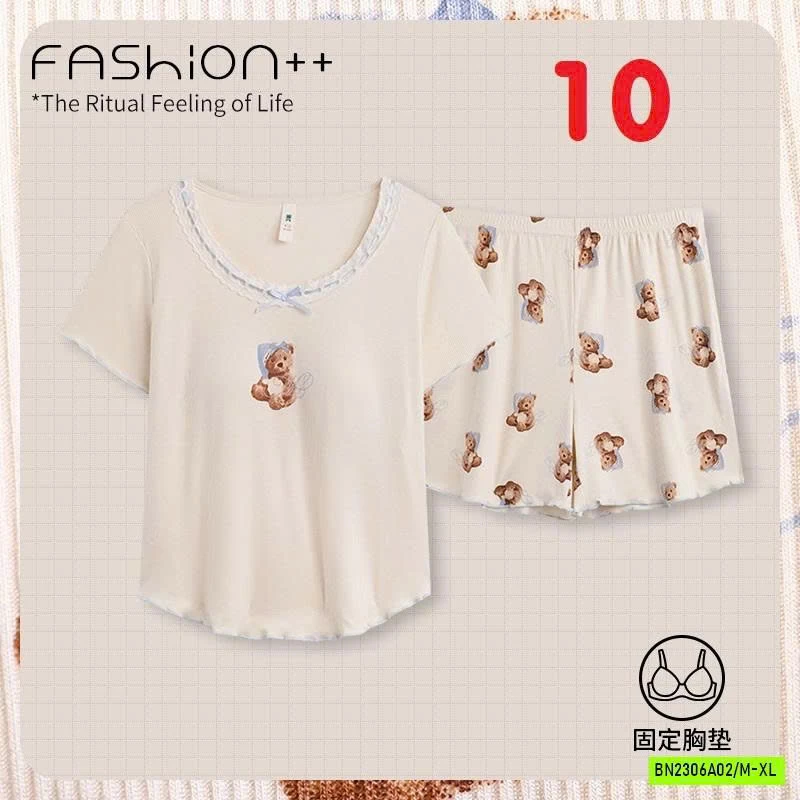 BỘ NGỦ THUN KÈM BRA