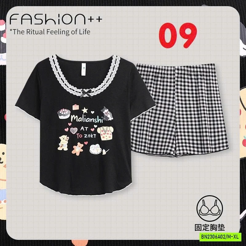 BỘ NGỦ THUN KÈM BRA