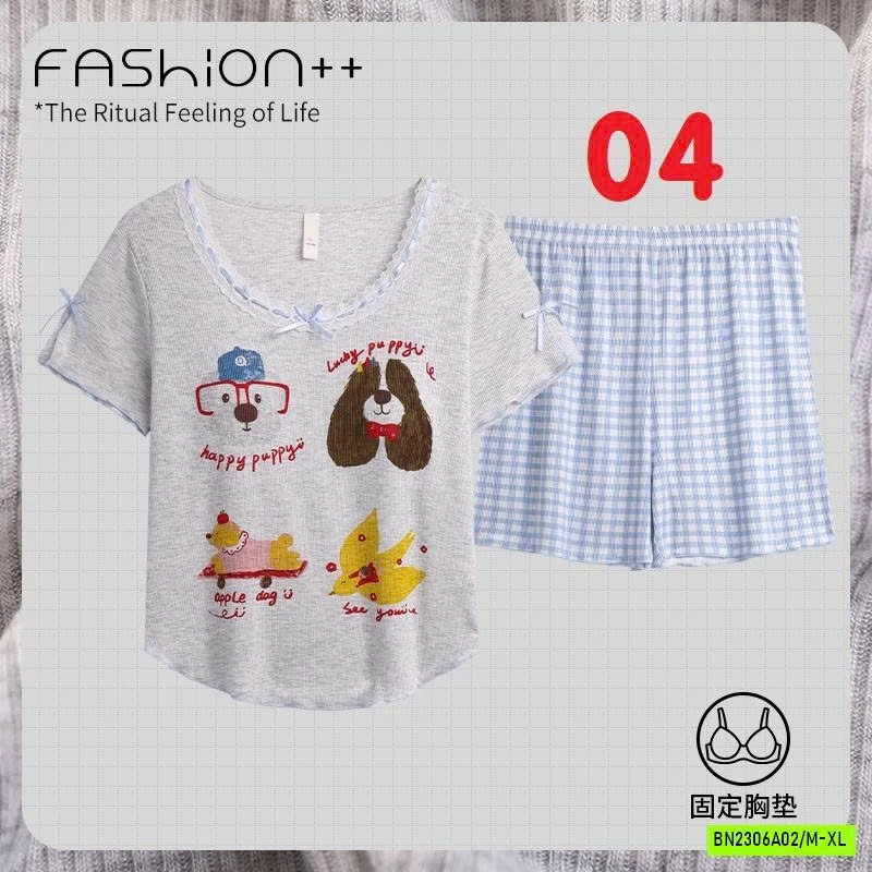 BỘ NGỦ THUN KÈM BRA