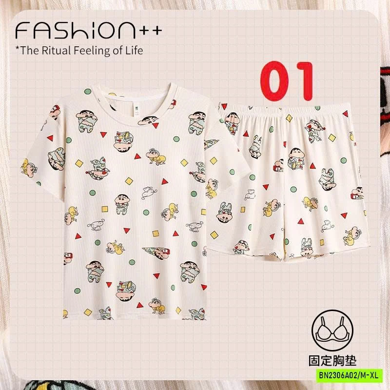 BỘ NGỦ THUN KÈM BRA