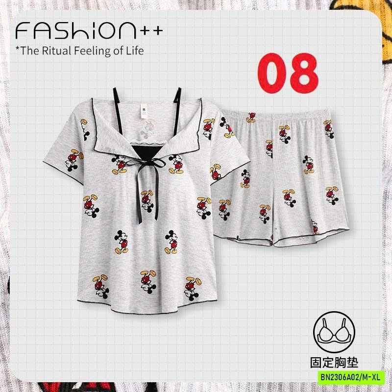 BỘ NGỦ THUN KÈM BRA