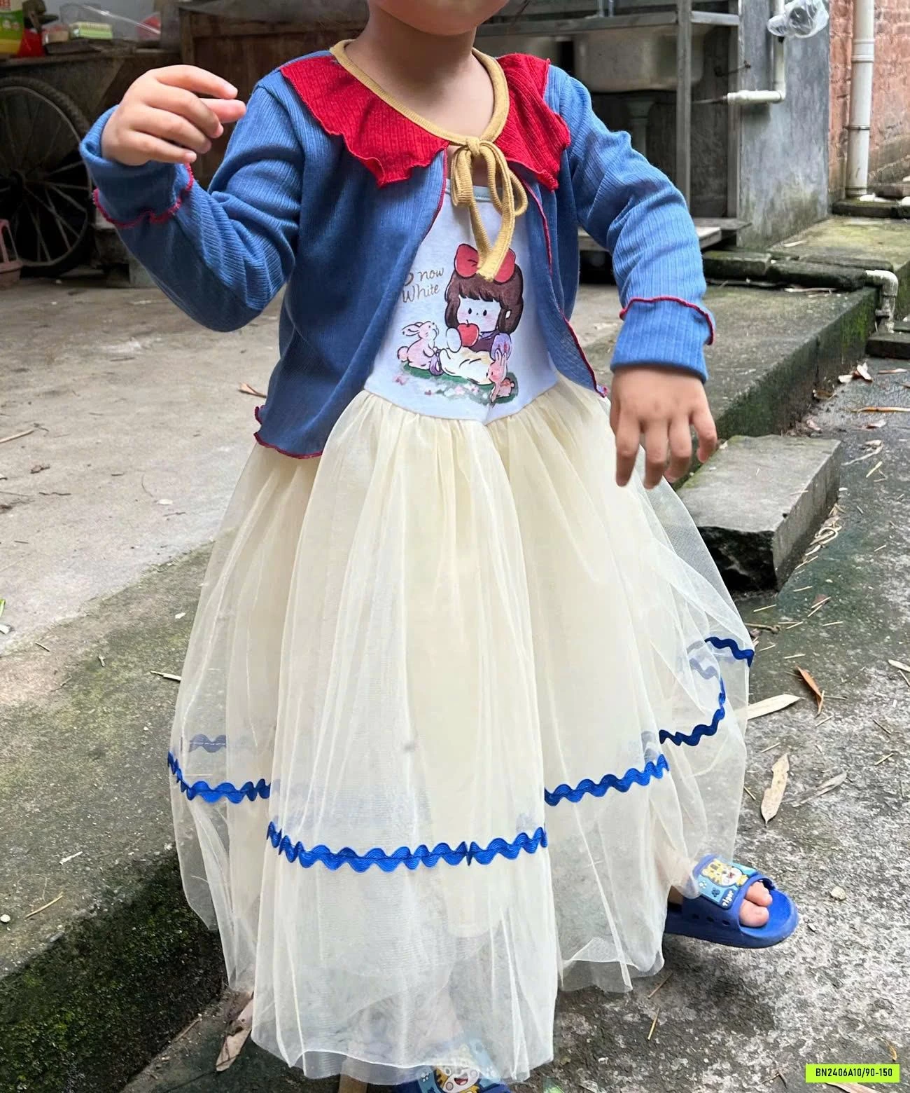 SÉT VÁY CÔNG CHÚA KÈM CARDIGAN