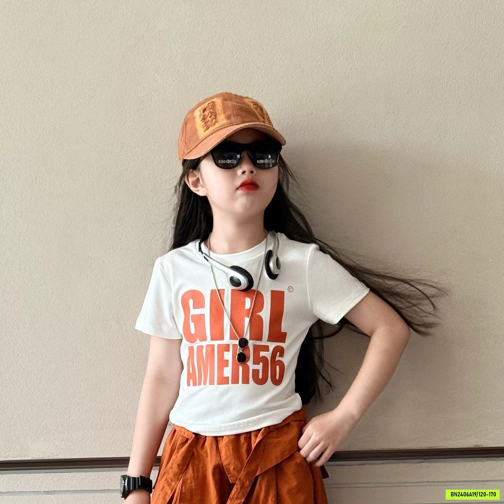 SÉT CROPTOP MIX QUẦN CAM
