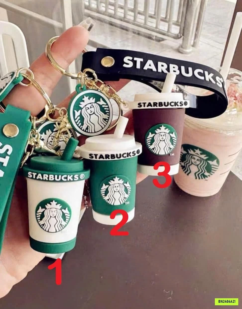 MÓC KHOÁ LY STARBUCK