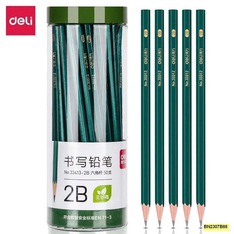 HỘP 50 BÚT CHÌ DELI