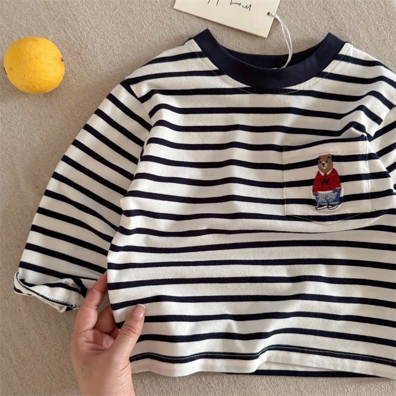 ÁO THU ĐÔNG GẤU CHO BÉ TRAI  MMY