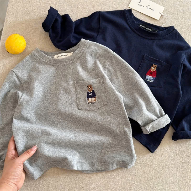 ÁO THU ĐÔNG GẤU CHO BÉ TRAI  MMY