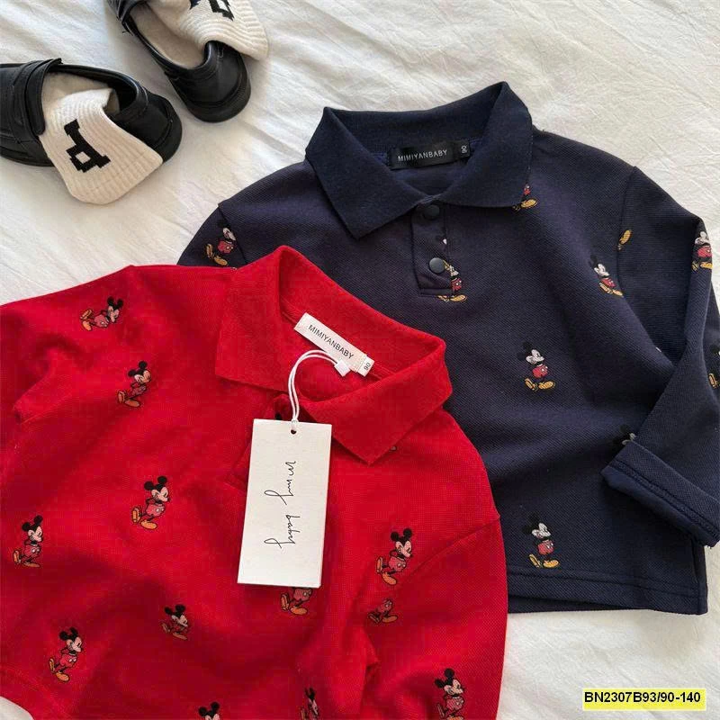 ÁO POLO DÀI TAY MICKEY MMY