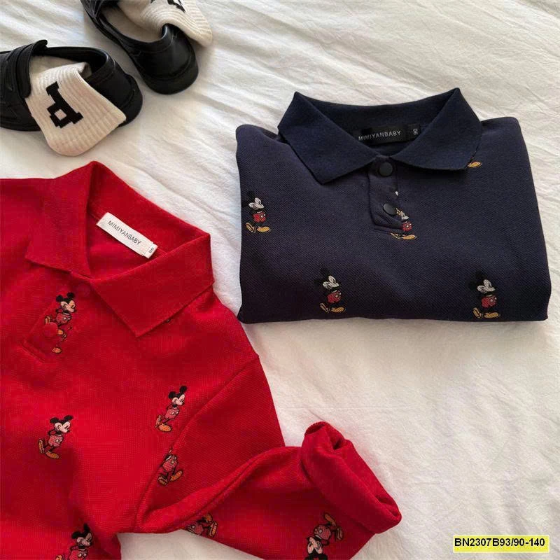 ÁO POLO DÀI TAY MICKEY MMY