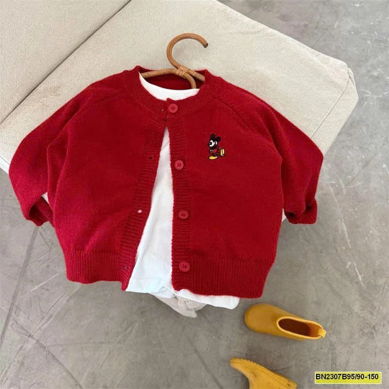 ÁO LEN LÔNG THỎ LOGO MICKEY