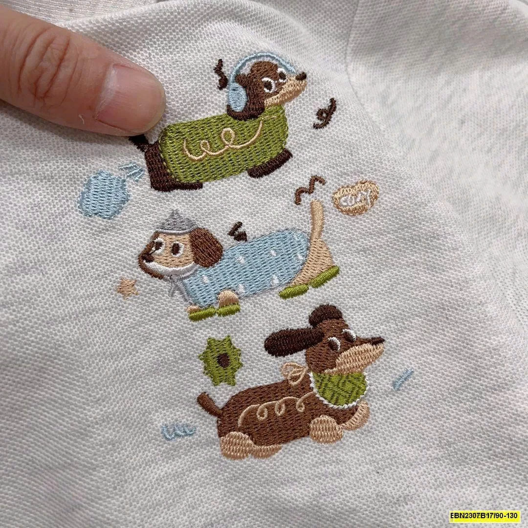 ÁO PHỐI CỔ SƠ MI WELLKIDS