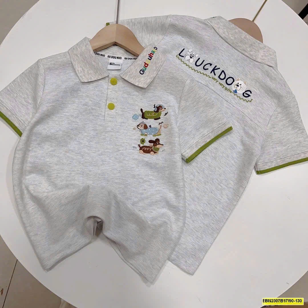 ÁO PHỐI CỔ SƠ MI WELLKIDS