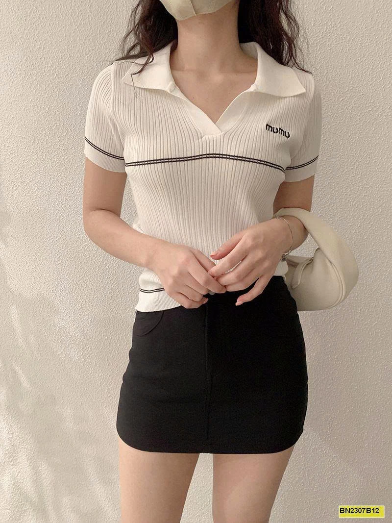 ÁO LEN THÊU CHỮ NGỰC