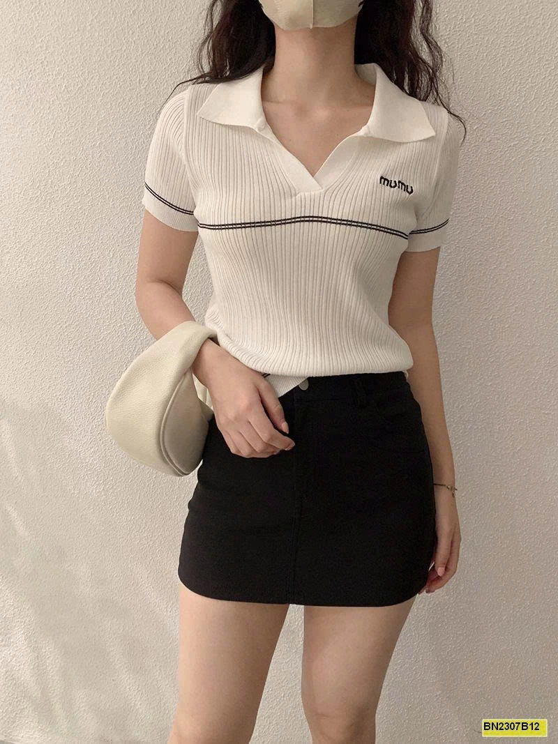 ÁO LEN THÊU CHỮ NGỰC