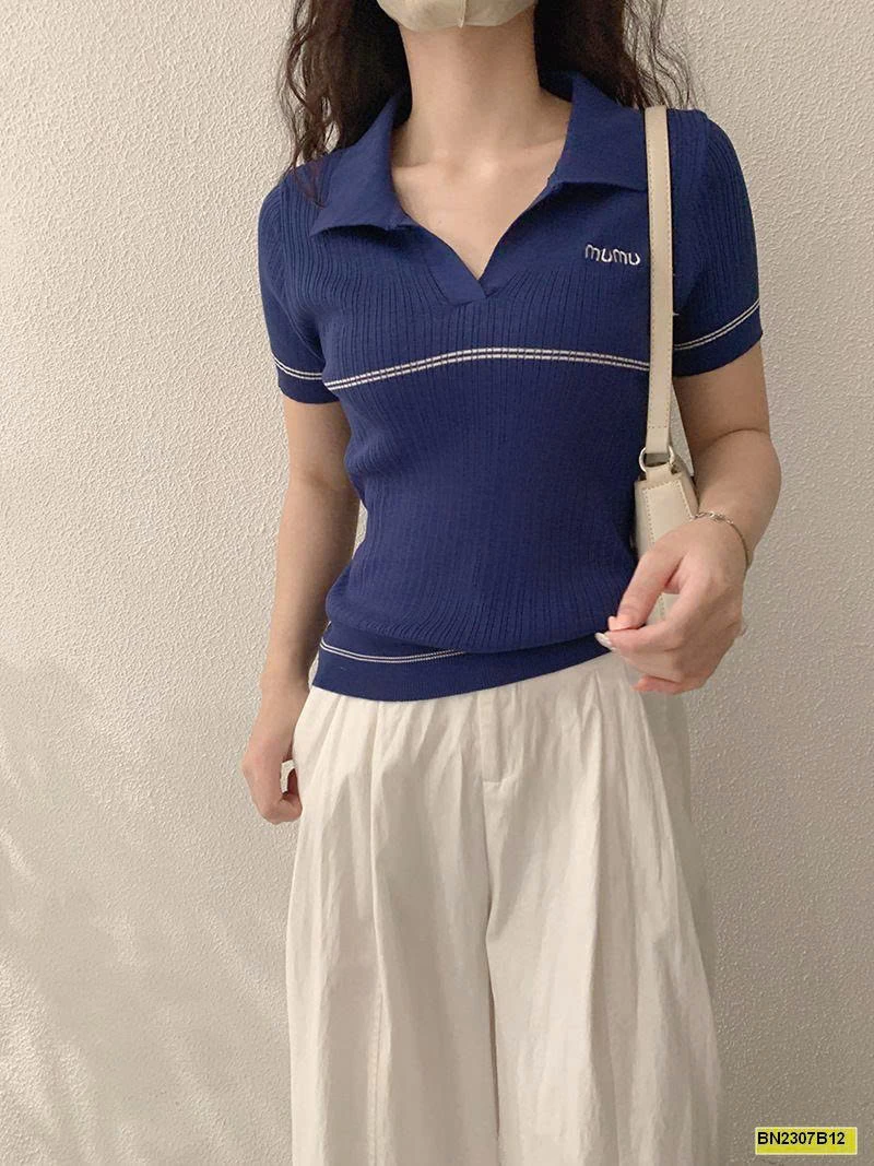 ÁO LEN THÊU CHỮ NGỰC