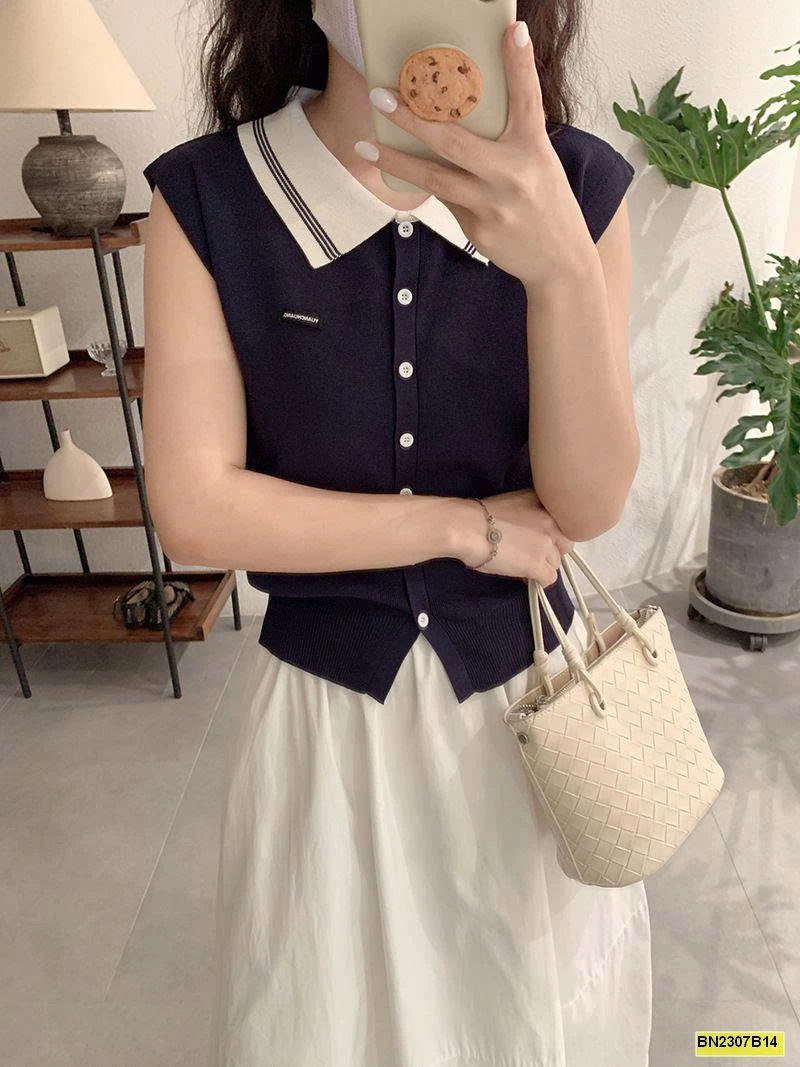 ÁO LEN SÁT NÁCH CỔ POLO