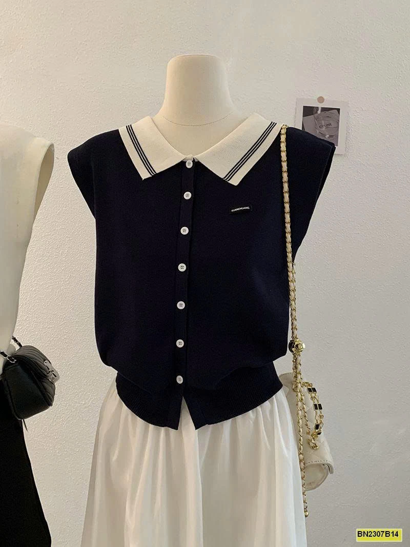 ÁO LEN SÁT NÁCH CỔ POLO