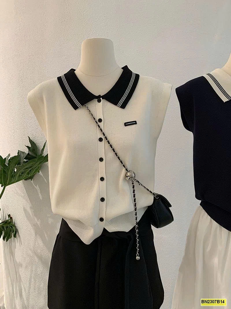 ÁO LEN SÁT NÁCH CỔ POLO