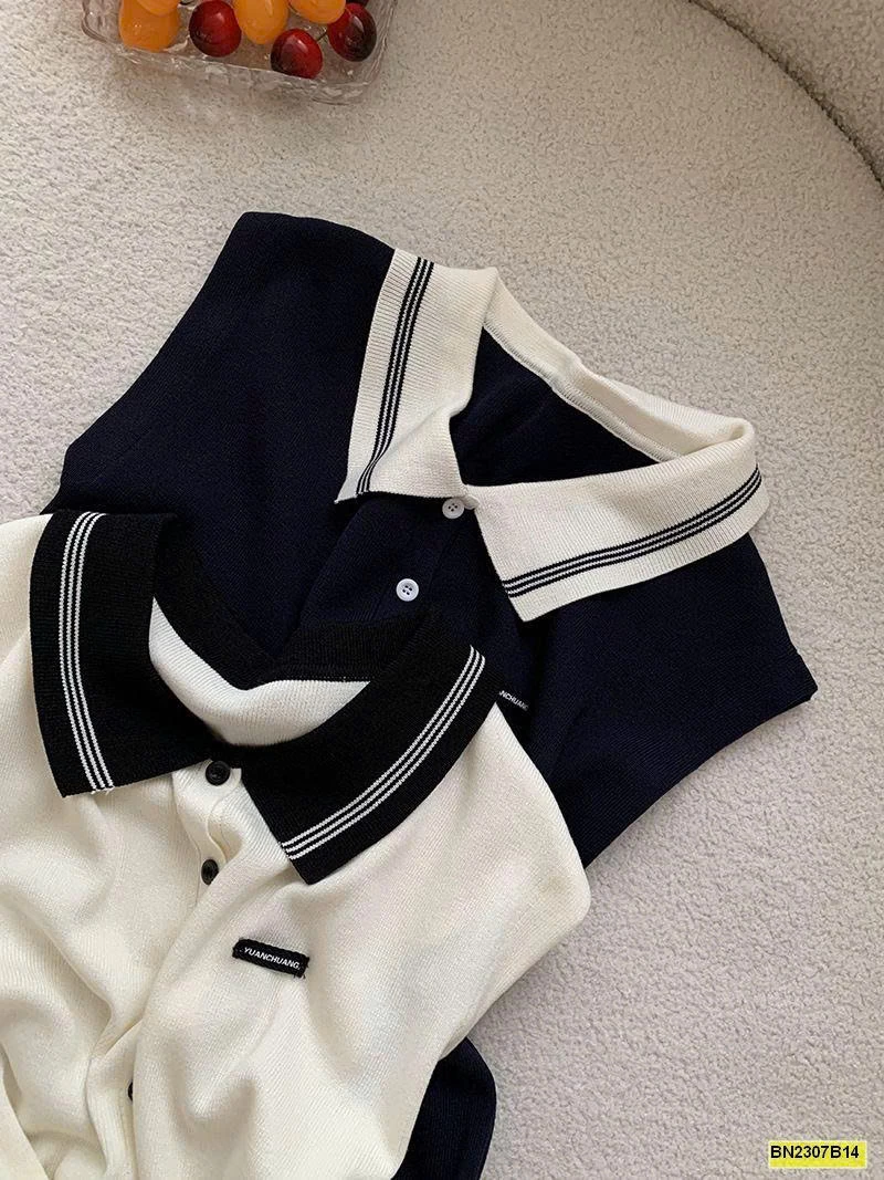 ÁO LEN SÁT NÁCH CỔ POLO