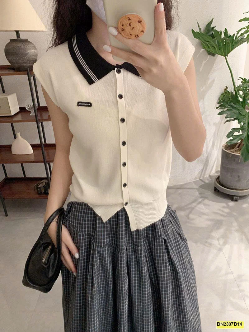 ÁO LEN SÁT NÁCH CỔ POLO