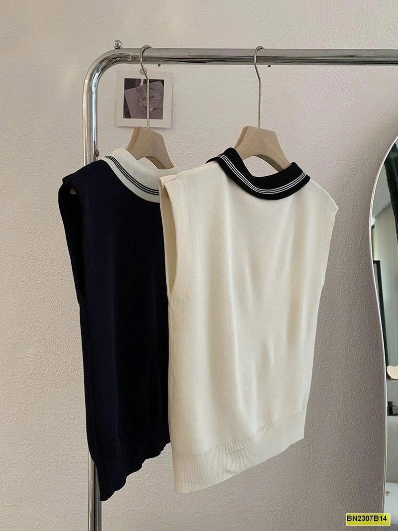 ÁO LEN SÁT NÁCH CỔ POLO