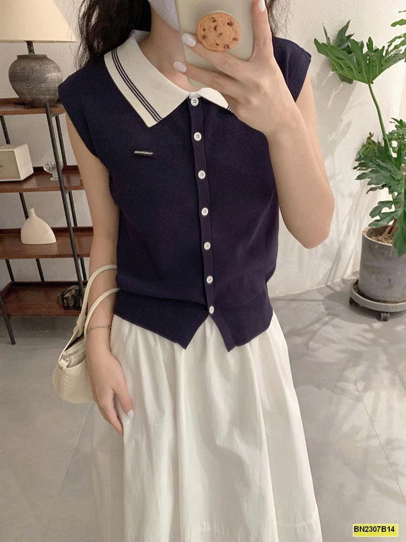 ÁO LEN SÁT NÁCH CỔ POLO