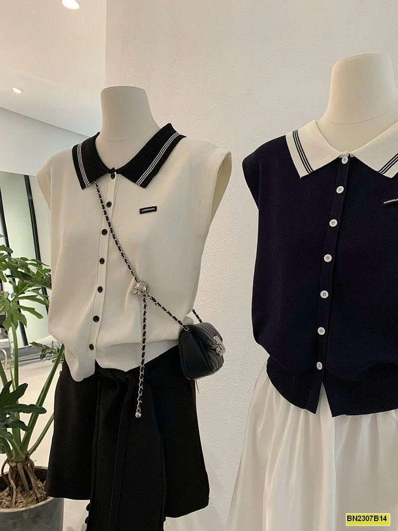 ÁO LEN SÁT NÁCH CỔ POLO