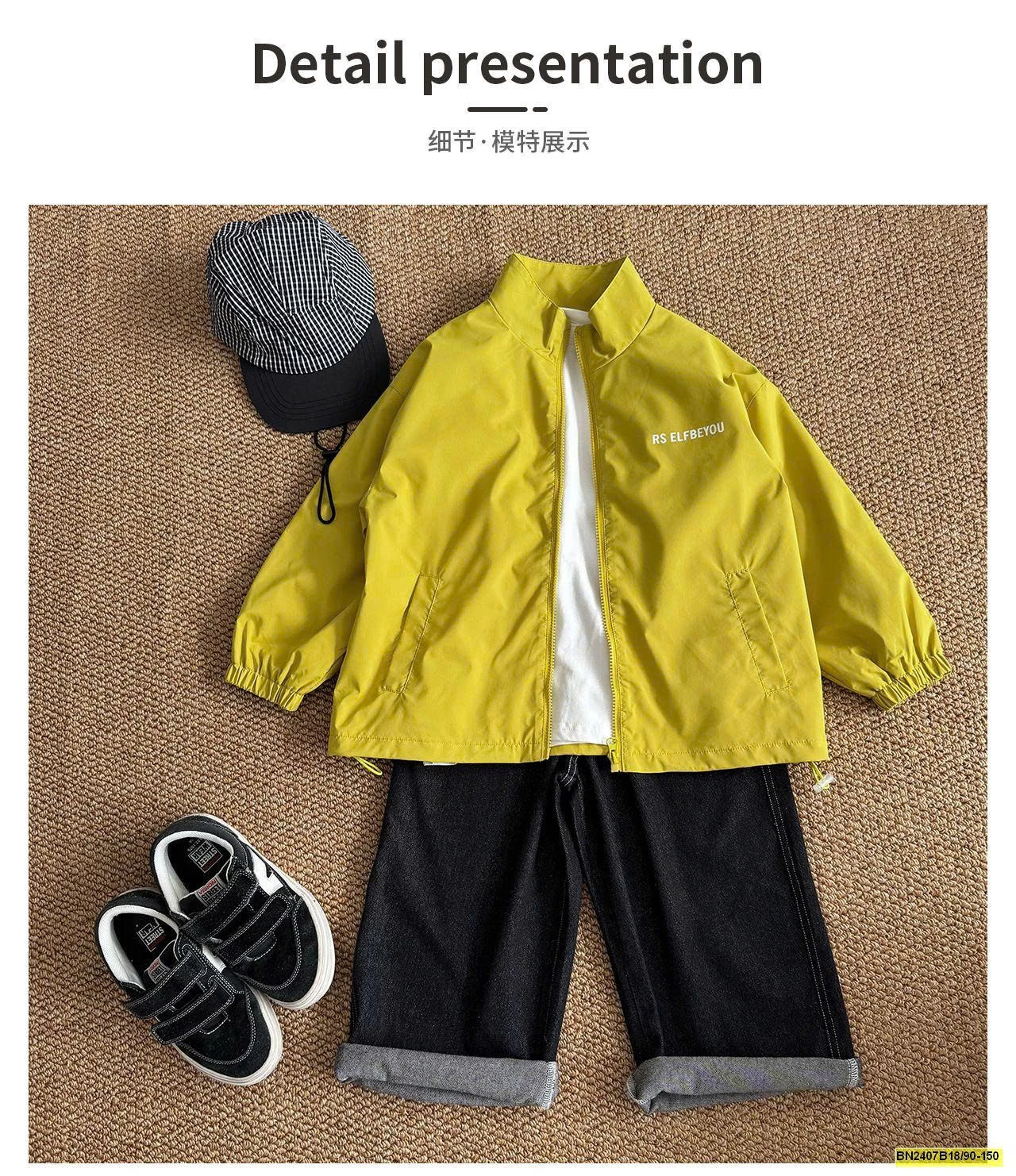 ÁO KHOÁC GIÓ VÀNG  AOAOKIDS