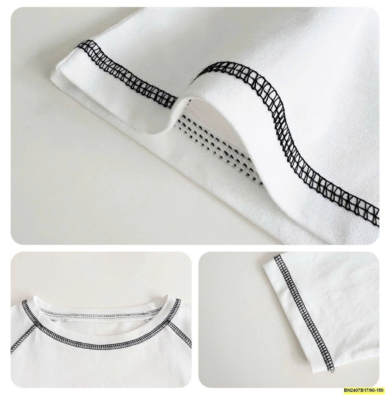 ÁO THUN CHỈ NỔI AOAOKIDS