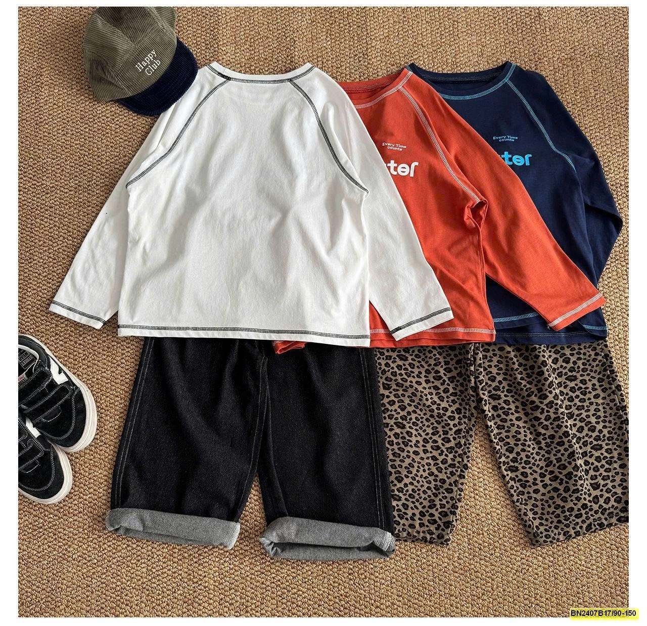 ÁO THUN CHỈ NỔI AOAOKIDS