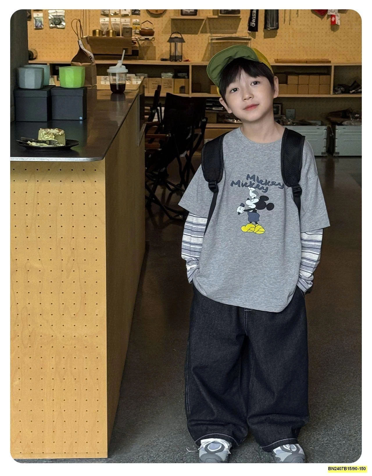 ÁO THUN TAY NỐI AOAOKIDS