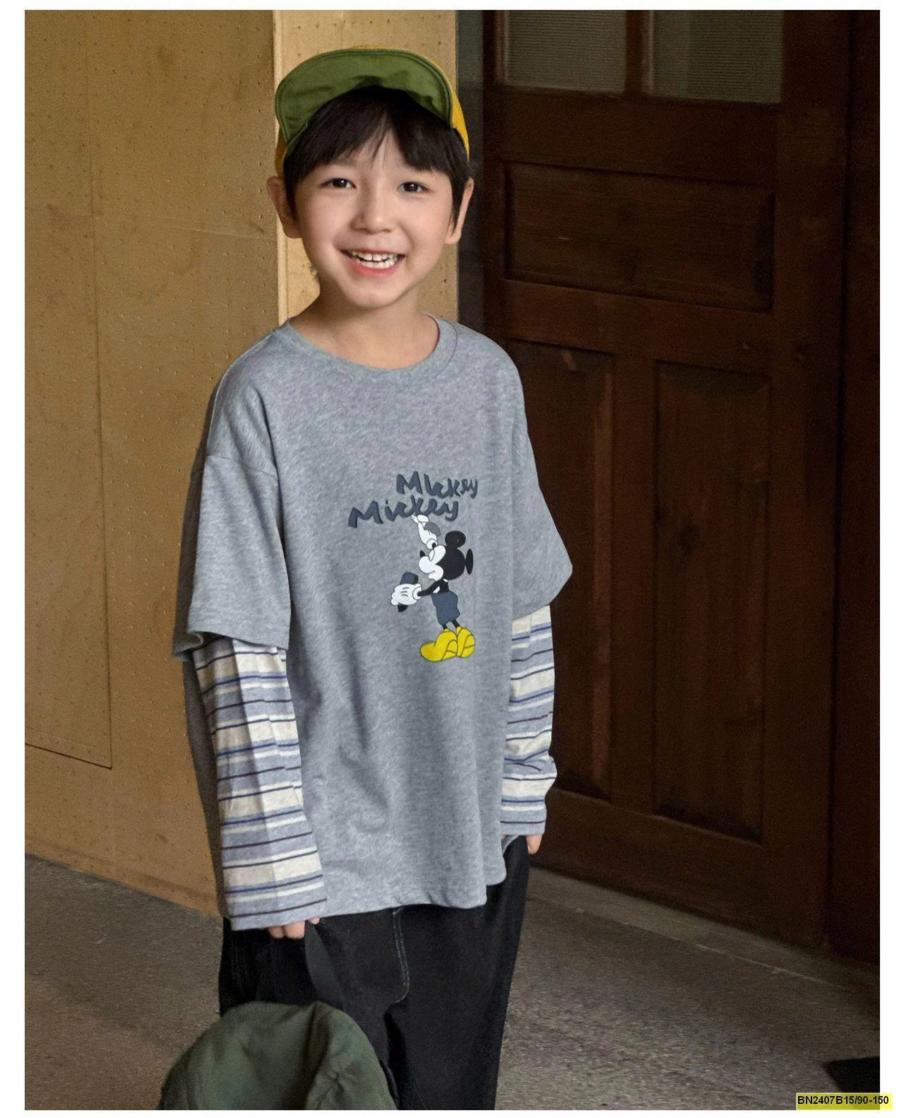 ÁO THUN TAY NỐI AOAOKIDS