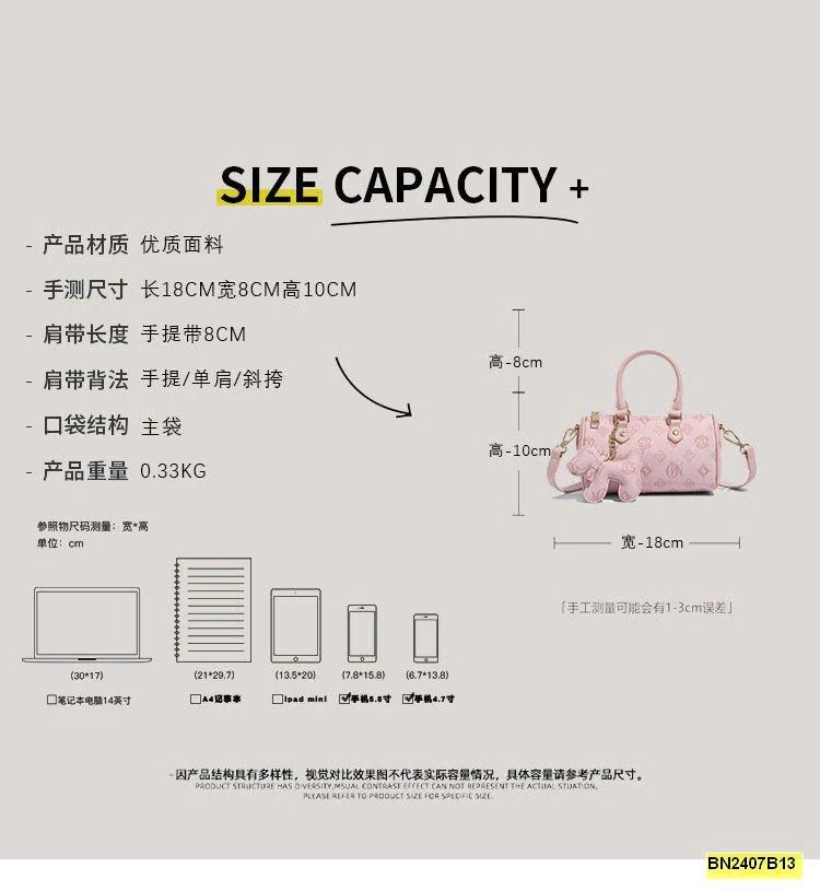 TÚI XÁCH MINI DÁNG TRỐNG