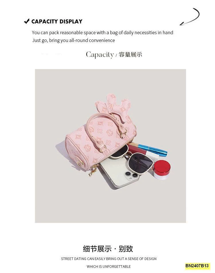 TÚI XÁCH MINI DÁNG TRỐNG