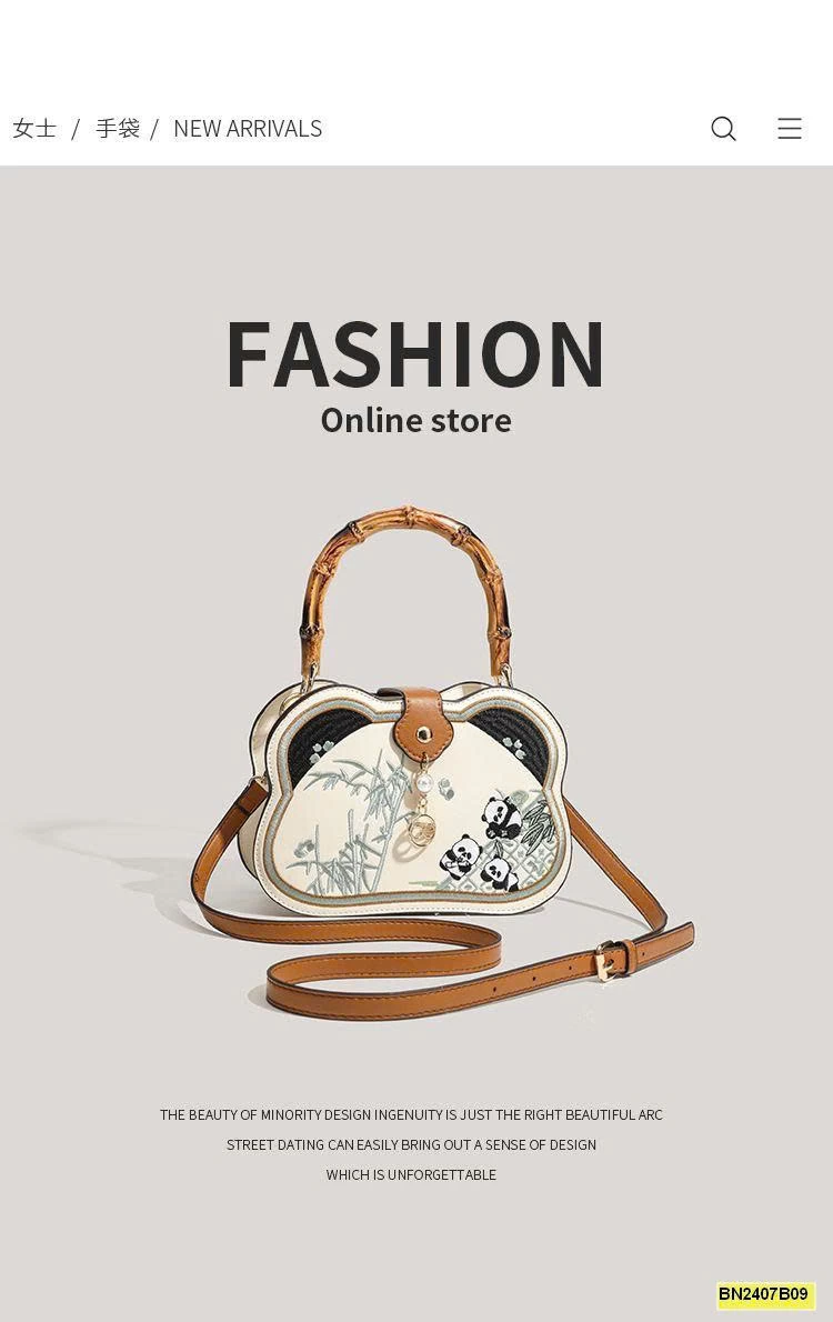 TÚI XÁCH GẤU TRÚC MINI