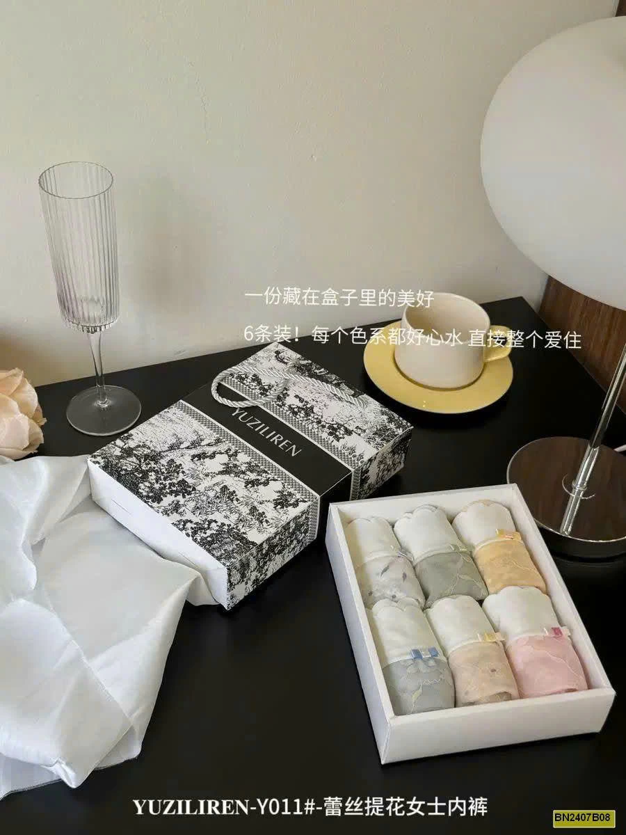 SET 6C QUẦN LÓT REN HOA NỮ