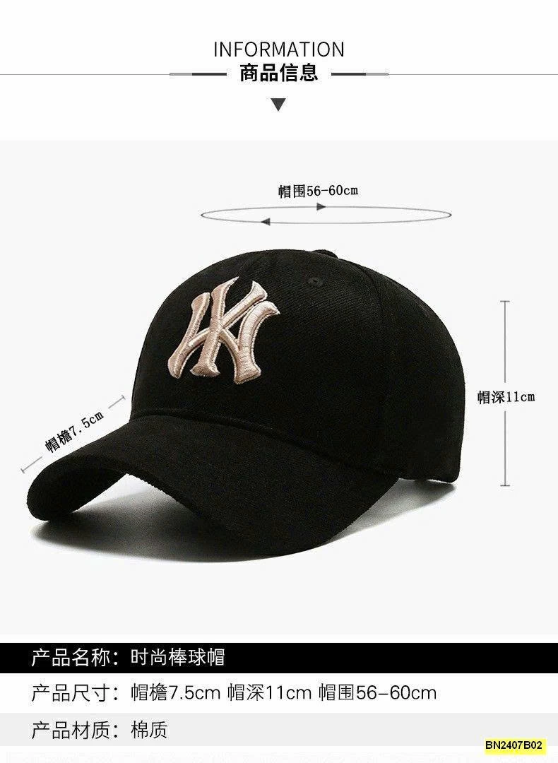 MŨ LƯỜI TRAI N.Y MẪU 2