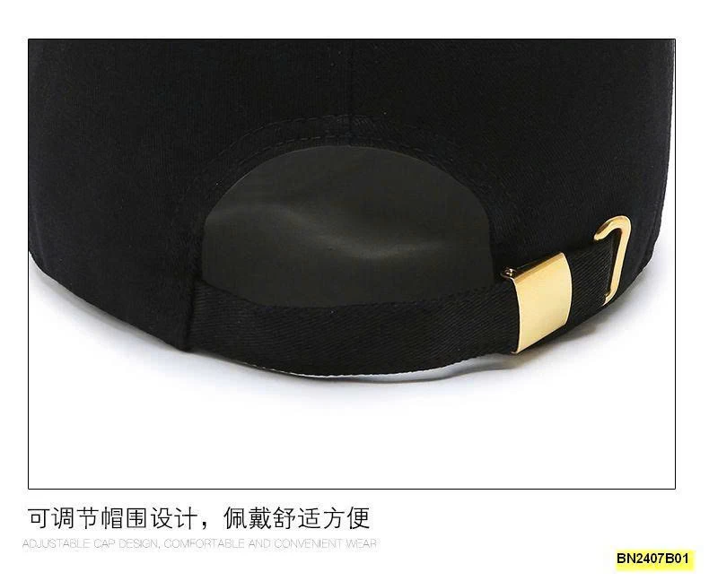 MŨ LƯỜI TRAI N.Y KHÓA KIM LOẠI