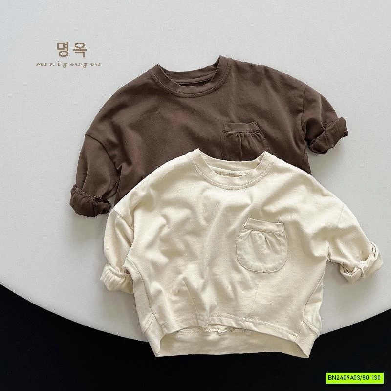 ÁO THUN TÚI NGỰC ĐUÔI TÔM