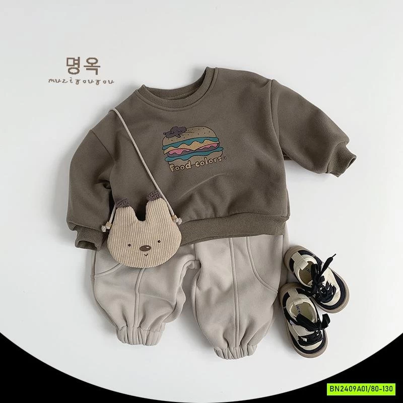 QUẦN NỈ BO GẤU LÓT LÔNG CÙN