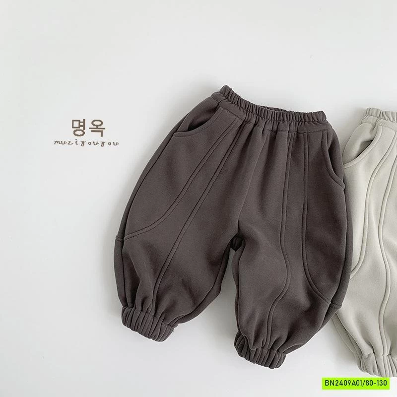 QUẦN NỈ BO GẤU LÓT LÔNG CÙN