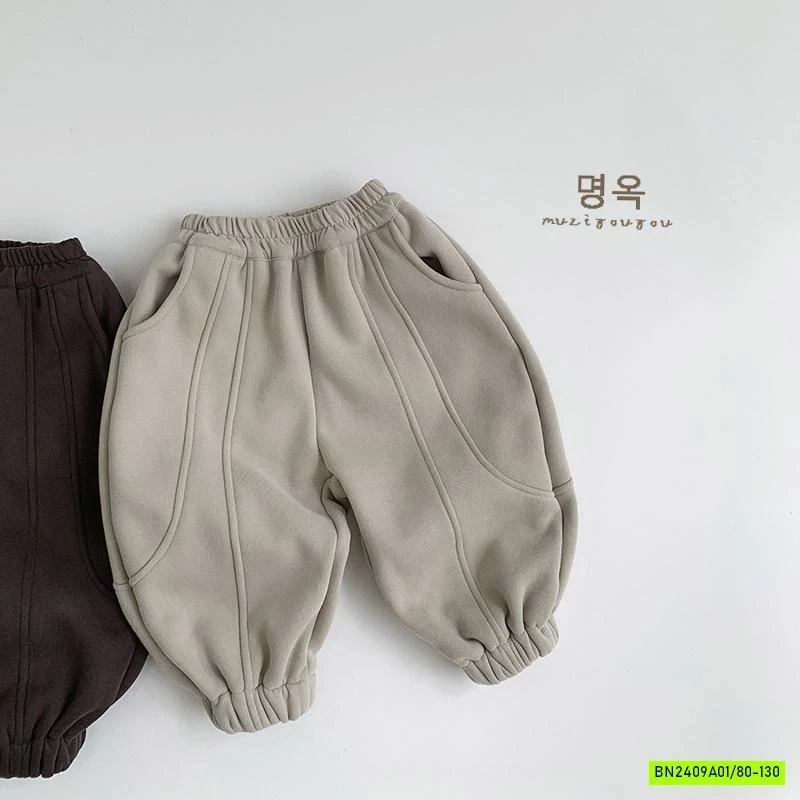 QUẦN NỈ BO GẤU LÓT LÔNG CÙN