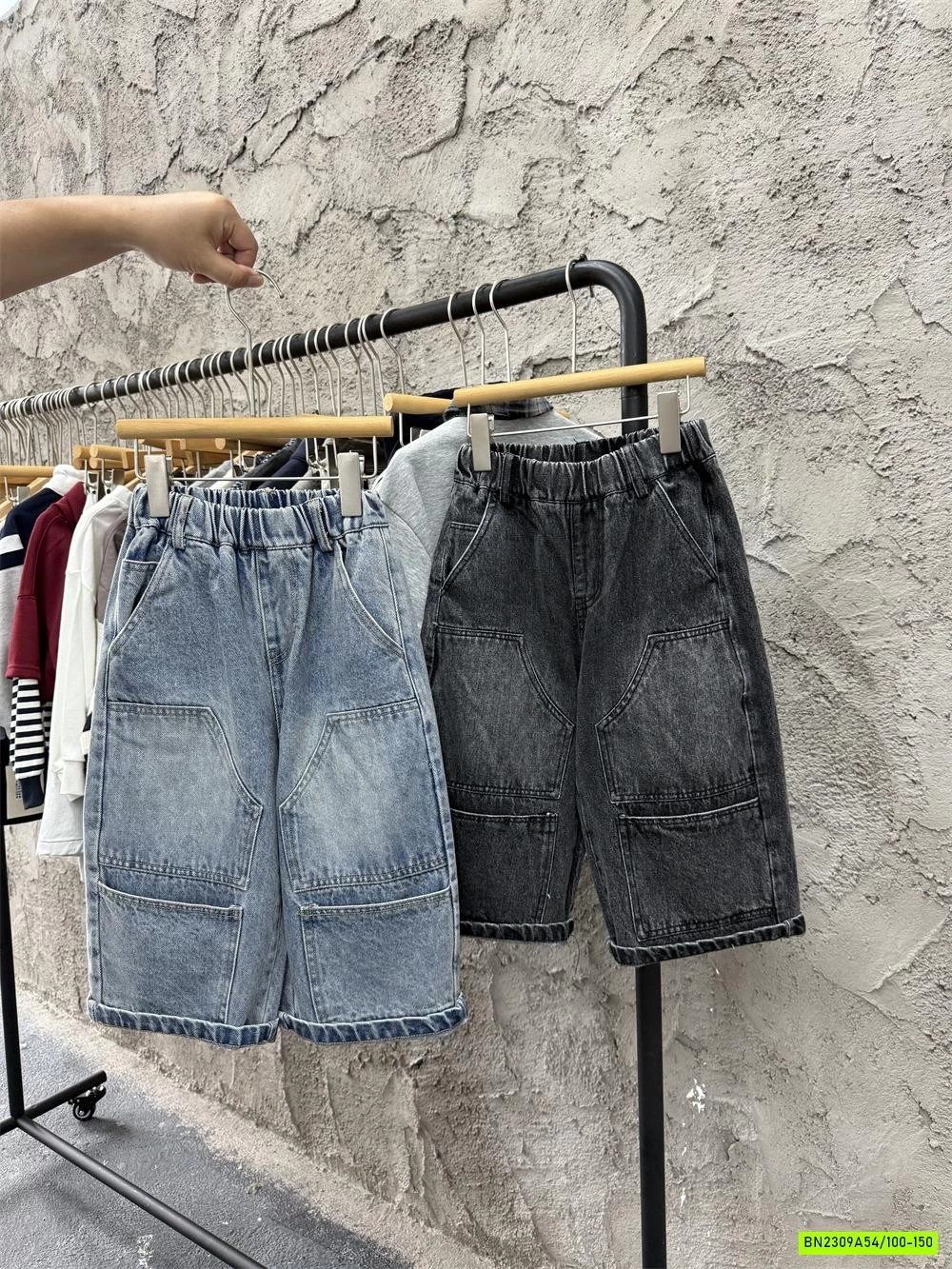 JEANS SUÔNG TÚI GỐI