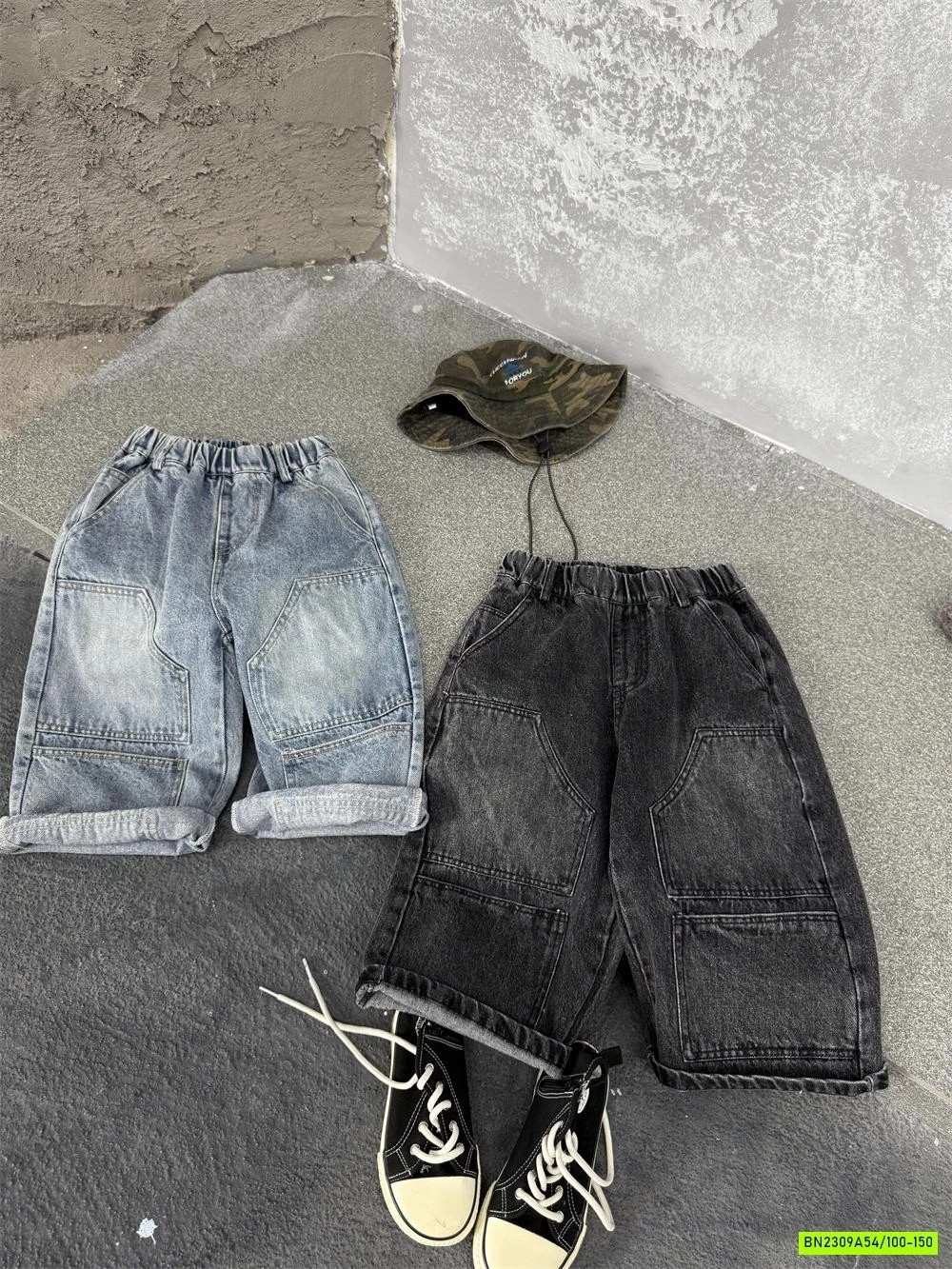 JEANS SUÔNG TÚI GỐI